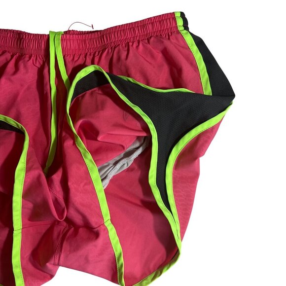 Nike Dri-FIT Running Shorts Women's, L, Pink, Elastic Drawstring Waist Athletic - Picture 8 of 13
